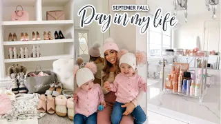 DAY IN MY LIFE!🍂SEPTEMBER FALL DAY! NORDSTROM RACK HAUL, NEW ORGANIZERS, FALL CLOTHES! VLOG