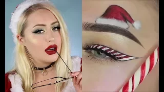 New 10 Amazing Instagram Christmas Makeup Tutorial Compilation!