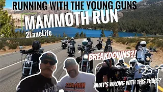 YOUNG GUN MAMMOTH RUN - L.A to Mammoth Lakes - Harley Road Trip with the Boys | 2LaneLife
