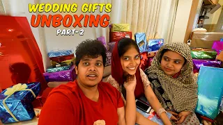 Wedding Gifts Unboxing With Wife & Sister ❤️ | Part 2 - Irfan's View