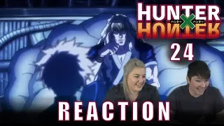 Hunter X Hunter 24 THE X ZOLDYCK X FAMILY reaction