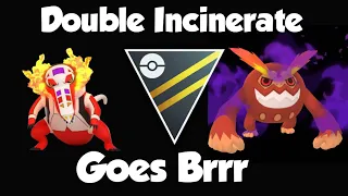 KILL EVERYTHING WITH FIRE! Double Incinerate goes BRRR Ultra League FT Shadow Darmanitan  Skeledirge