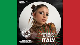 La noia - Angelina Mango. Barcelona Eurovision Party 2024 (Saturday, April 6, 2024)