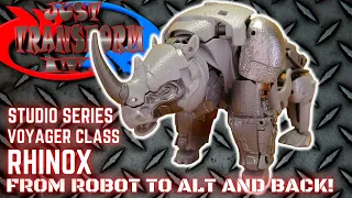 JUST TRANSFORM IT!: Studio Series Voyager Rhinox (RotB)