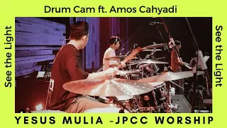 Yesus Mulia - JPCC Worship (Drum Cam with Cue & Click) ft. Amos Cahyadi