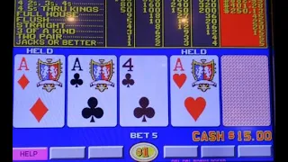 Why I do not play $1 Denomination Video Poker