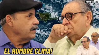 El Hombre Clima deja atónito a Julito Hazim y Revista110 sobre temporada Ciclónica