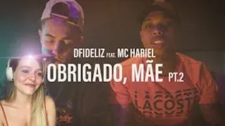 DFIDELIZ feat. MC HARIEL - OBRIGADO MÃE, PT.2 (CLIPE OFICIAL) - REACT | DANI ROCHA