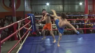 TOTAL ANNIHILATION vs ORANGE BOXER !!! Crazy Fight !!!