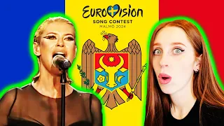 LET'S REACT TO MOLDOVA'S SONG FOR EUROVISION 2024 // NATALIA BARBU "IN THE MIDDLE"