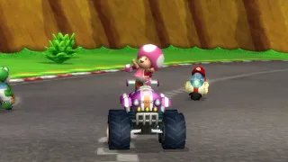 MKWii: 150cc Leaf Cup With Toadette!