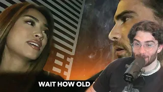 Hasanabi reacts to finding out she's 16