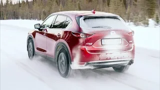 2019 Mazda CX-5 Red - Winter Drivin in Lapland