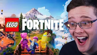 LEGO FORTNITE Gameplay Trailer REACTION!