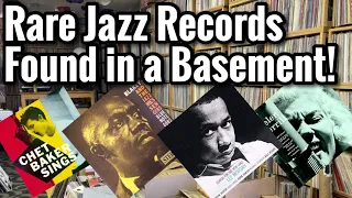 Rare Jazz Vinyl Records Found in a Basement!