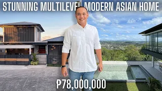 House Tour 314 | Stunning Multilevel Modern Asian Home For Sale in Antipolo City, Rizal