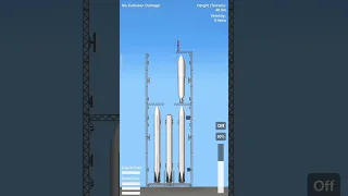 My mini Falcon Heavy factory #spaceflightsimulator #sfs #spacex #shorts