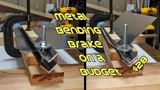 DIY Nut-N-Bolt Bending Brake (THIN OR SOFT METAL ONLY)