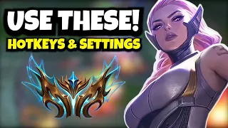 Become GOD With THESE Hotkeys & Settings in League of Legends | Kayle 1v9