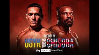 OLEXANDR USYK VS DERECK CHISORA ONLINE! ОЛЕКСАНДР УСИК ПРОТИВ ДЕРЕКА ЧИСОРЫ! БОЙ ОНЛАЙН!