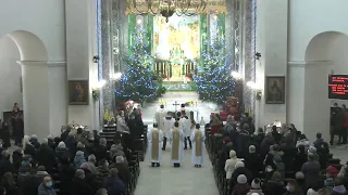 Трансляція Святої Меси з конкатедрального собору св. Олександра у Києві, 27 грудня 2020