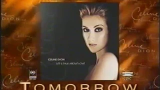 Celine Dion - Let's Talk About Love commercial - November 1997