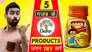 5 गज़ब के Dabur Products ज़रूर TRY करे | Fit Tuber Hindi