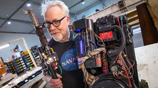 Adam Savage Inspects the New Ghostbusters Proton Pack!