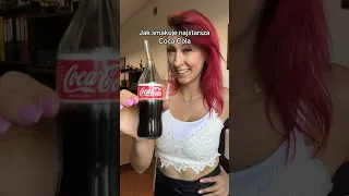 Jak smakuje najstarsza Coca Cola… #shorts