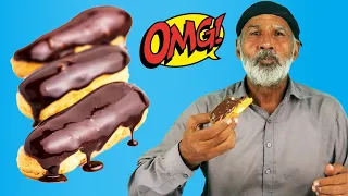 You've never seen anything like this! Tribal people discover Eclairs!