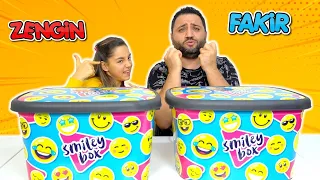 Kutudan Ne Çıkarsa Slime Challenge Zengin Kutu VS Fakir Kutu