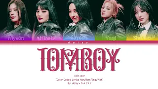 [Vietsub] [Uncensored Ver.] (G)I-DLE ((여자)아이들) - TOMBOY (CD Only) (Color Coded Lyrics)