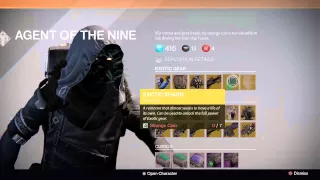 Destiny Xur Agent of the Nine Location Feb 27 Week 25 - New Exotic Amour and Weapons - February 27th