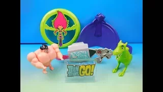 2016 TEEN TITANS GO! SET OF 6 SONIC DRIVE-IN COLLECTION MEAL TOYS VIDEO REVIEW