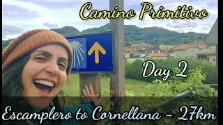 Day 2 of Camino Primitivo - Escamplero to Cornellana - 27km