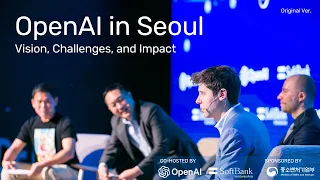 OpenAI Sam Altman & Greg Brockman: Fireside Chat in Seoul, Korea | SoftBank Ventures Asia