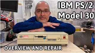 IBM PS/2 Model 30 - Unbox and first look #doscember