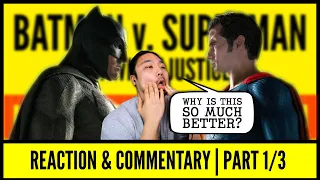 My First Time Watching "Batman v Superman: Dawn of Justice" ULTIMATE EDITION | Reaction PT. 1