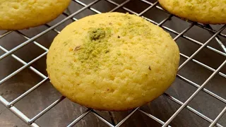 کوکی زعفران با شکلات سفید | saffron cookies with with chocolate by delikook