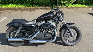 2011 Harley-Davidson XL1200X Sportster Forty Eight in Black