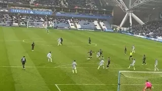 Okay Yokuslu Goal VS Huddersfield  From The Stands