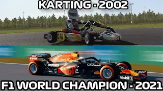 Speedrunning Verstappen's entire career from Karting to F1