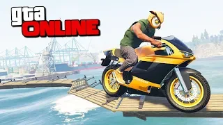 КТО ЗДЕСЬ БАТЯ МОТОПАРКУРА? ДИКИЙ АЗИАТ СТАЙЛ! - GTA 5 ONLINE ( ГТА 5 ОНЛАЙН )