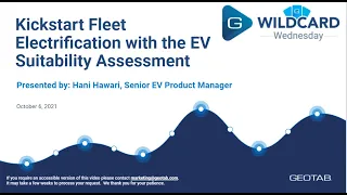 Wildcard Wednesday  Kickstart Fleet Electrification with the EV Suitability Assessment