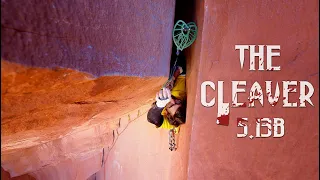 The Road To THE CLEAVER (5.13b) - Moab's Brutal New Offwidth