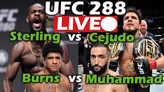UFC 288 LIVE: Henry Cejudo vs Aljamain Sterling| Gilbert Burns vs Belal Muhammad