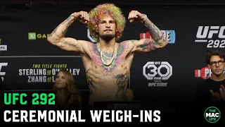 UFC 292: Ceremonial Weigh-Ins