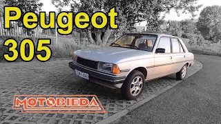 Peugeot 305 - ten lepszy test - MotoBieda