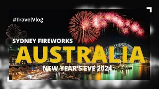 New Year's Eve 2024 | Sydney Australia | Stunning Fireworks Show at Sydney Harbour Bridge