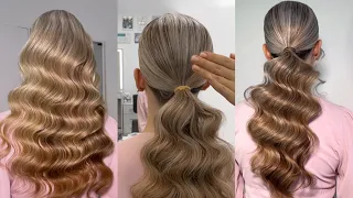 Hollywood ponytail || Amazing hairstyle